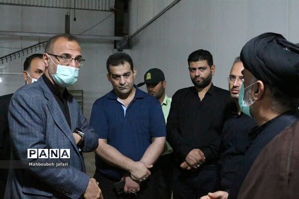 بازدید فرماندار میاندورود از کشتارگاه سیمین ناز