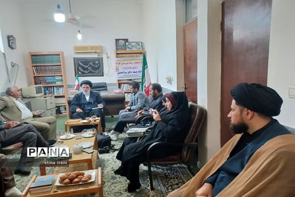 دیدار اصحاب رسانه شرق استان مازندران با امام جمعه گلوگاه