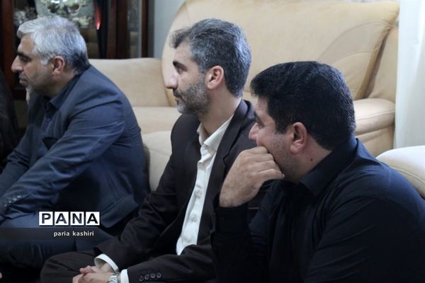 دیدار با خانواده شهید مدافع حرم در بهنمیر