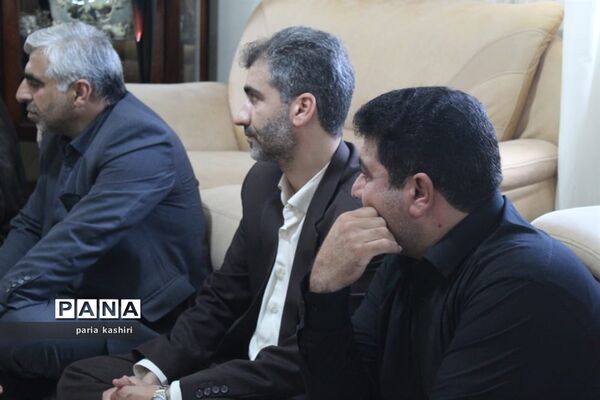دیدار با خانواده شهید مدافع حرم در بهنمیر