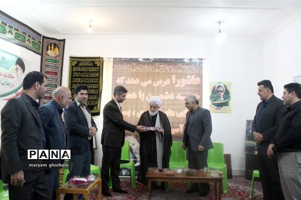 دیدار با خانواده شهید مدافع حرم در بهنمیر