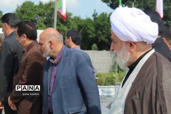 دیدار با خانواده شهید مدافع حرم در بهنمیر