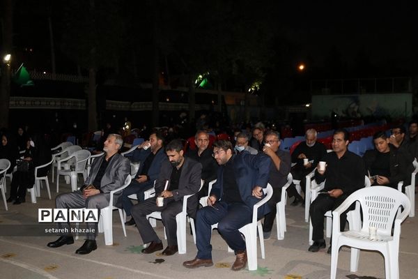 مراسم عزاداری فرهنگیان مدارس شاهد ناحیه۶ مشهد مقدس