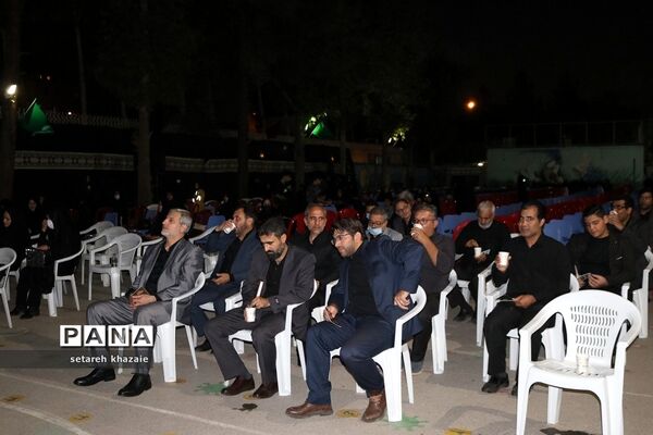 مراسم عزاداری فرهنگیان مدارس شاهد ناحیه۶ مشهد مقدس