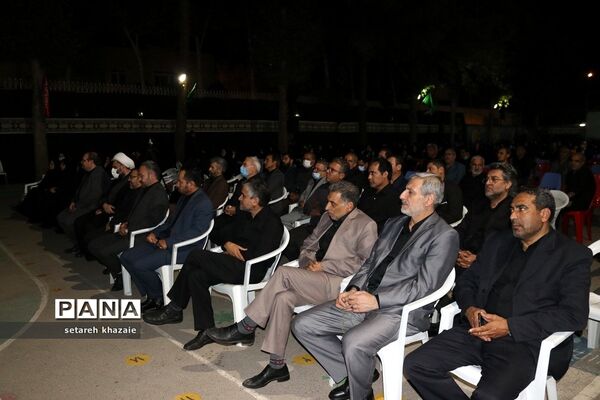 مراسم عزاداری فرهنگیان مدارس شاهد ناحیه۶ مشهد مقدس