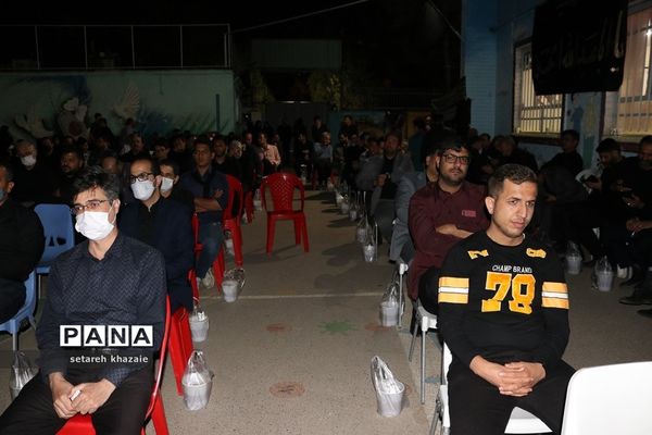 مراسم عزاداری فرهنگیان مدارس شاهد ناحیه۶ مشهد مقدس