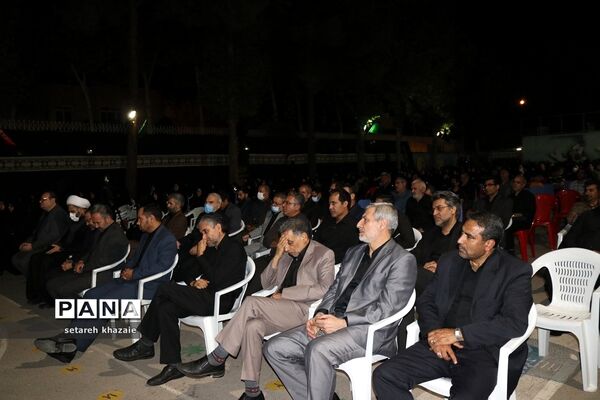 مراسم عزاداری فرهنگیان مدارس شاهد ناحیه۶ مشهد مقدس