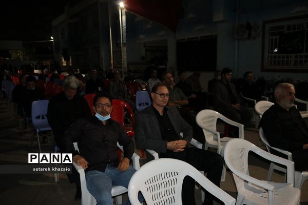 مراسم عزاداری فرهنگیان مدارس شاهد ناحیه۶ مشهد مقدس