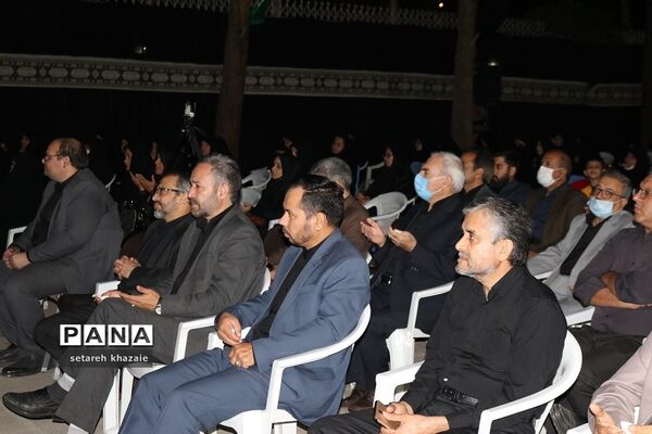 مراسم عزاداری فرهنگیان مدارس شاهد ناحیه۶ مشهد مقدس