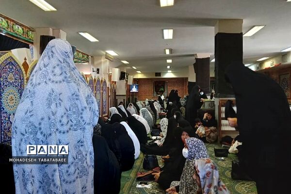 تشییع پیکر دو شهید گمنام در نماز جمعه شهرستان پردیس