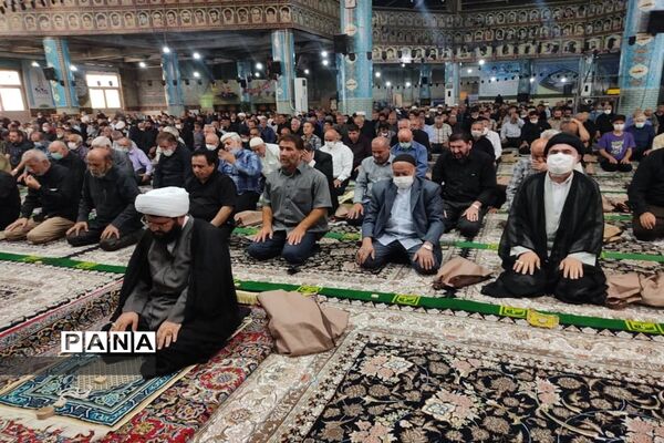 نماز جمعه در شهرستان قدس