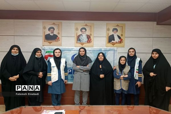 تجلیل از دانش‌آموزان خبرنگار فعال پانا در ملارد