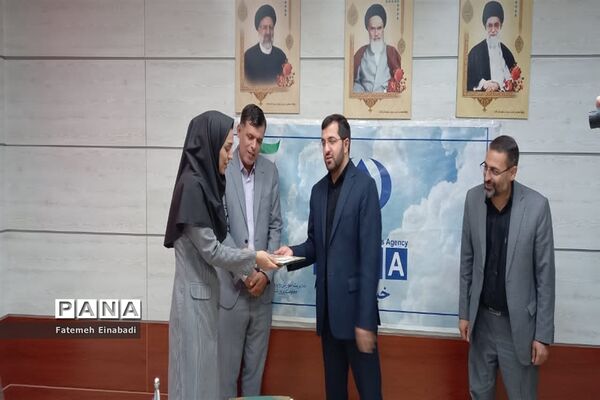 تجلیل از دانش‌آموزان خبرنگار فعال پانا در ملارد