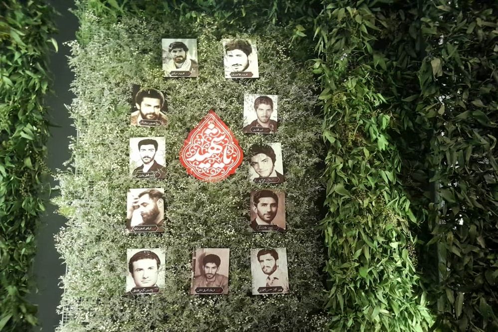 استشمام عطر شهید گمنام در منطقه ۶