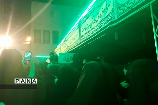 استشمام عطر شهید گمنام در منطقه ۶