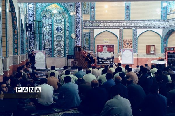 استشمام عطر شهید گمنام در منطقه ۶