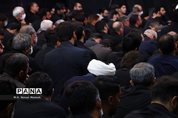 سومین شب مراسم عزاداری هیات «هنر و رسانه» در قم