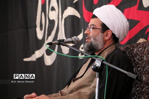 سومین شب مراسم عزاداری هیات «هنر و رسانه» در قم