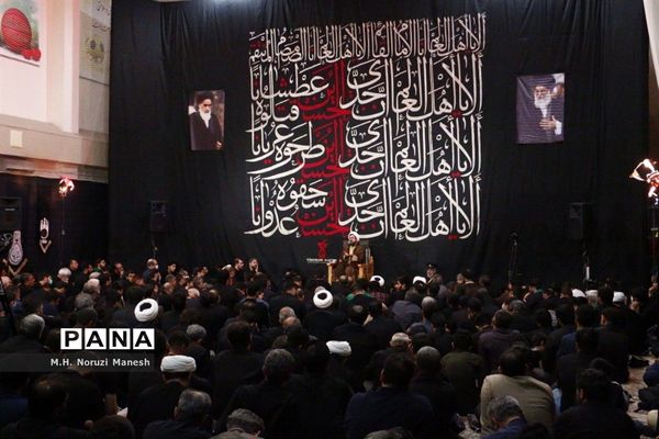 سومین شب مراسم عزاداری هیات «هنر و رسانه» در قم