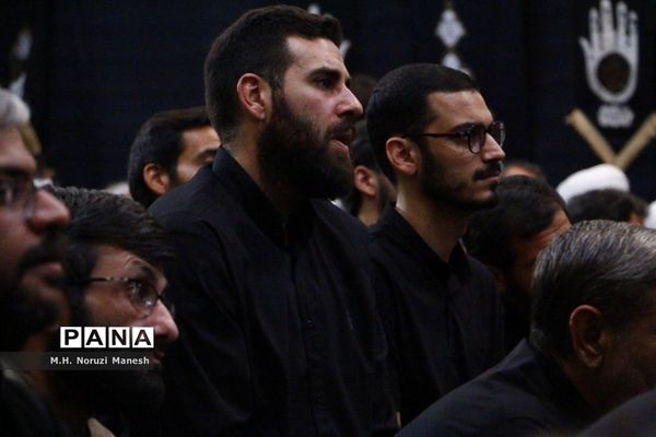 سومین شب مراسم عزاداری هیات «هنر و رسانه» در قم