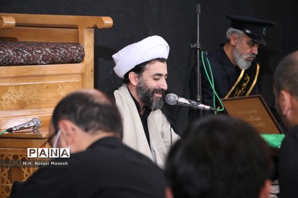 سومین شب مراسم عزاداری هیات «هنر و رسانه» در قم