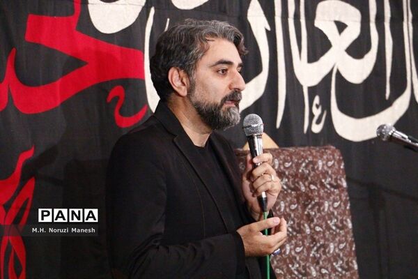 سومین شب مراسم عزاداری هیات «هنر و رسانه» در قم