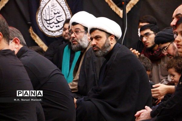 سومین شب مراسم عزاداری هیات «هنر و رسانه» در قم