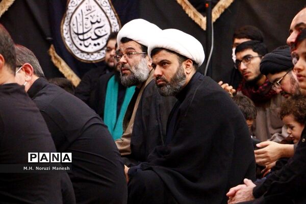 سومین شب مراسم عزاداری هیات «هنر و رسانه» در قم