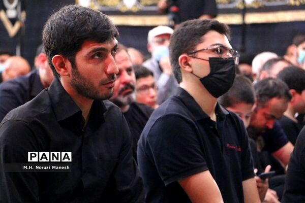 سومین شب مراسم عزاداری هیات «هنر و رسانه» در قم