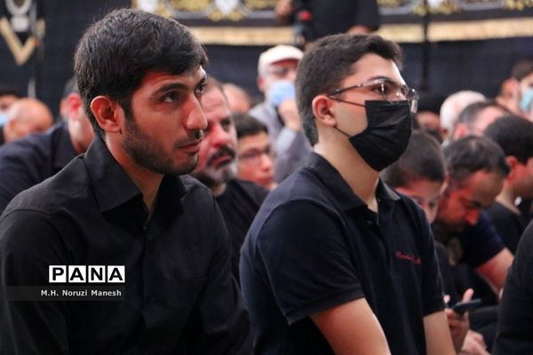 سومین شب مراسم عزاداری هیات «هنر و رسانه» در قم