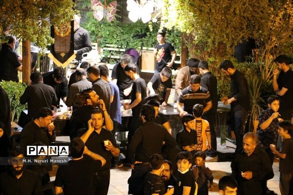 سومین شب مراسم عزاداری هیات «هنر و رسانه» در قم