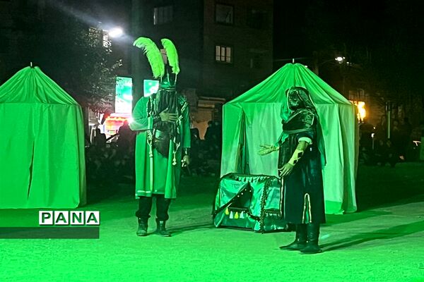 اجرای نمایش کربلا فدک و محرابی دیگر در مشکین دشت کرج