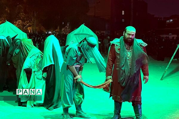 اجرای نمایش کربلا فدک و محرابی دیگر در مشکین دشت کرج