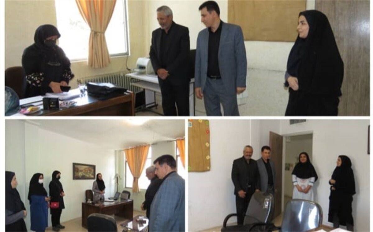 بازدید مدیرآموزش و پرورش شهرستان ساوجبلاغ از پایگاه انتخاب رشته کنکور دانش‌آموزان
