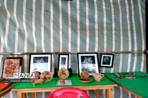 برگزاری نمایشگاه بزرگ دست‌سازه‌ها و کار های هنری هنرمندان شهرستان بن
