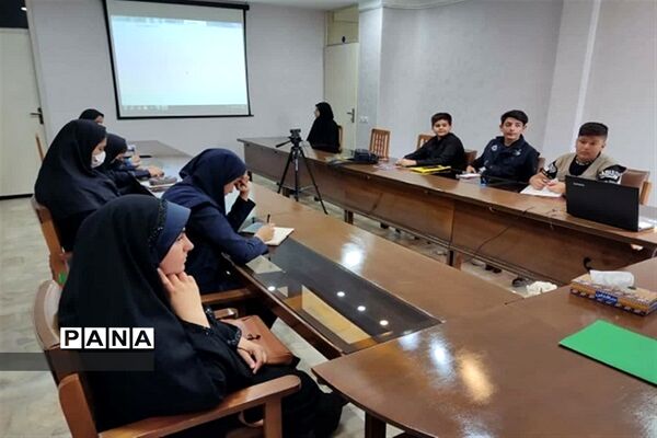 کلاس آموزشی دانش‌آموز خبرنگاران پانا استان زنجان