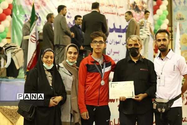 اهدای مدال روز دوم مسابقات ورزشی کشور