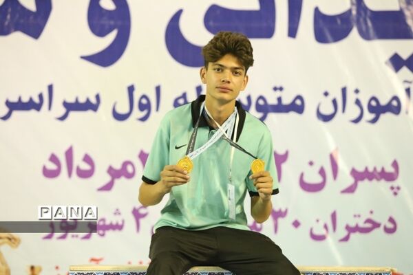 اهدای مدال روز دوم مسابقات ورزشی کشور