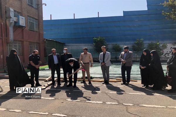 انجام عملیات اجرایی طرح شهید سلیمانی در منطقه 8