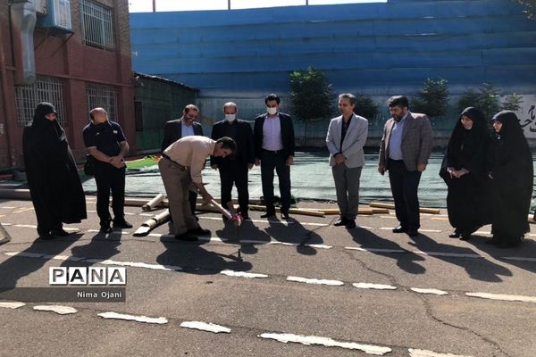 انجام عملیات اجرایی طرح شهید سلیمانی در منطقه 8