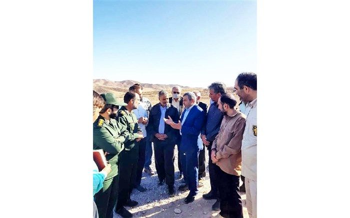 بازدید مسئولین از پروژه مجتمع آبرسانی بخش سرولایت نیشابور