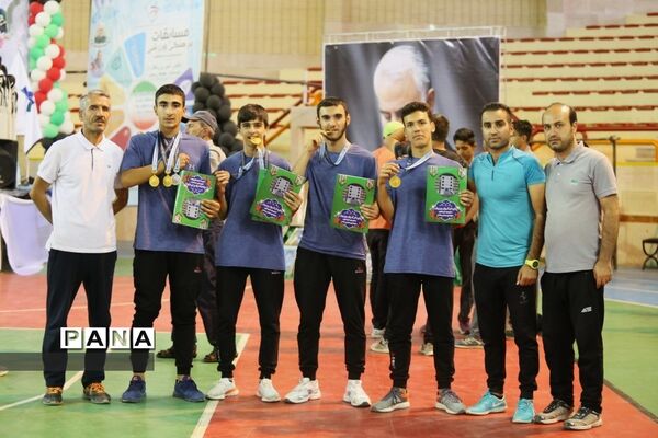 مراسم اختتامیه و اهدای مدال برگزیدگان دو و میدانی کشور