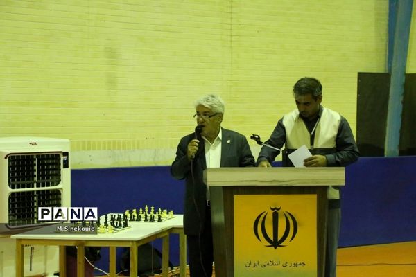 اختتامیه مسابقات شطرنج دانش‌آموزی کشور