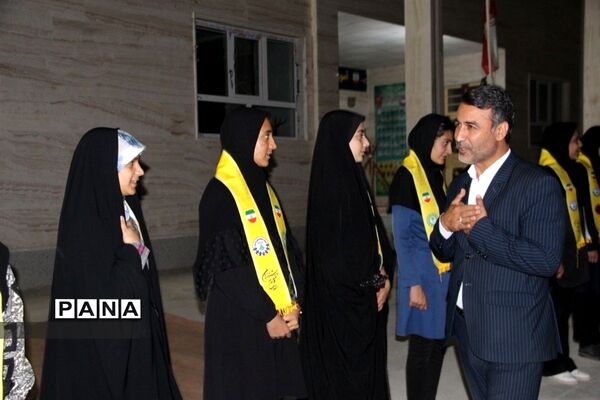 برگزاری پیش اردوی ملی دختران در محل سازمان دانش‌آموزی استان خراسان شمالی