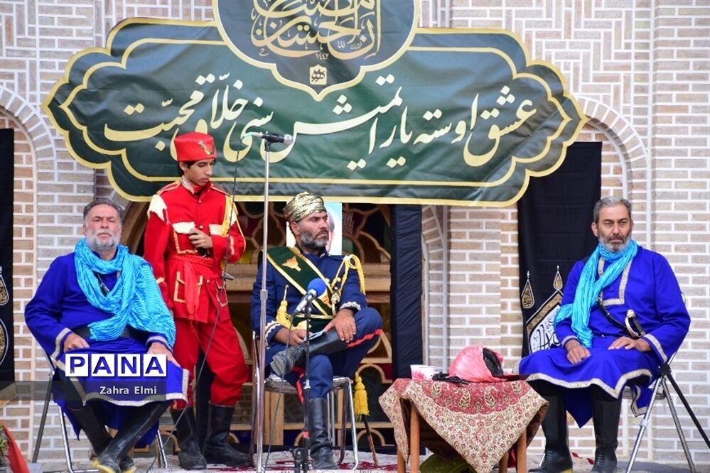 هیات هنر مکتب حسینی اصحاب رسانه در تبریز