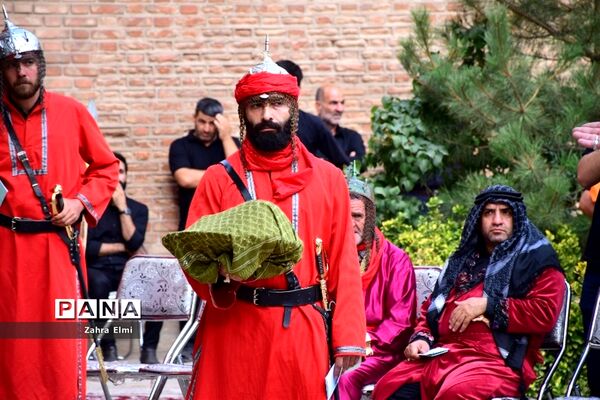 هیات هنر مکتب حسینی اصحاب رسانه در تبریز
