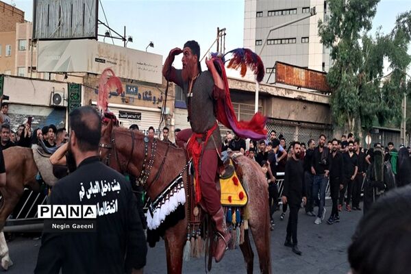 «کاروان اسرا» هیات دخیل العباس در قم-1
