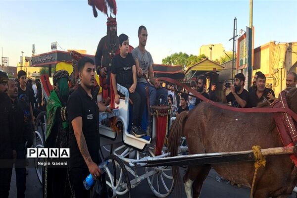 «کاروان اسرا» هیات دخیل العباس در قم-1