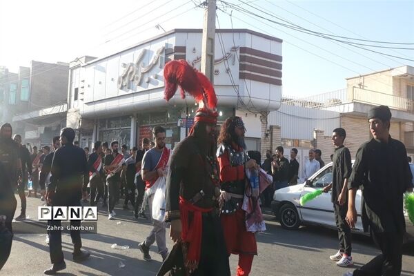 کاروان نمادین «اسرای کربلا» در قم-3