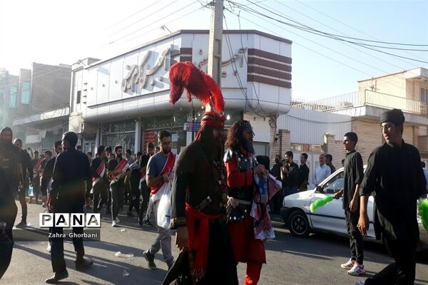 کاروان نمادین «اسرای کربلا» در قم-3